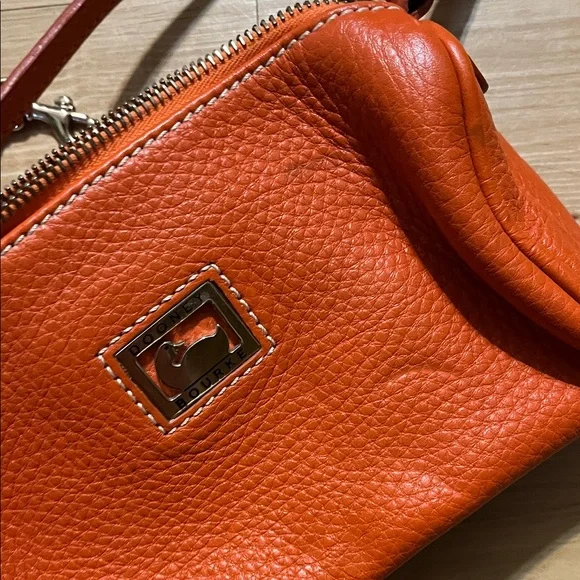 Dooney & Bourke Vibrant Orange Wristlet - Picture 2 of 5